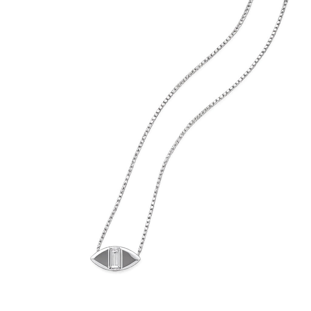 Clear Eye Necklace