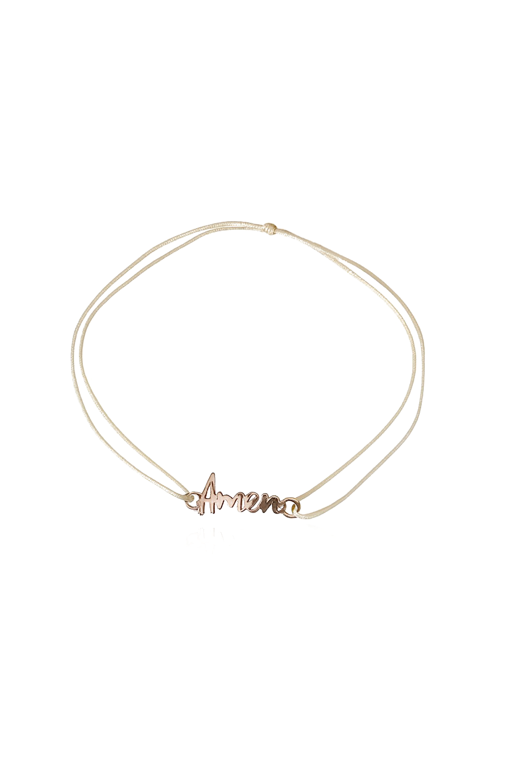 Milky Cream String Bracelet