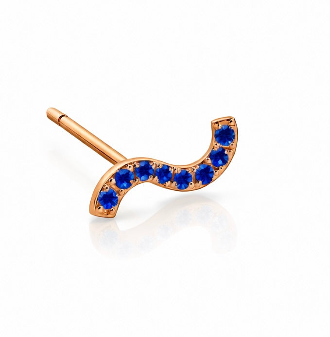 The ֿDiamond Wave Earring