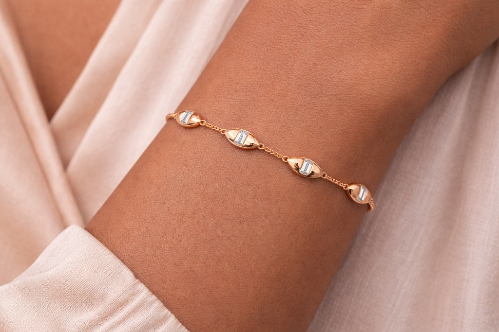 Multi Clear Eye Bracelet